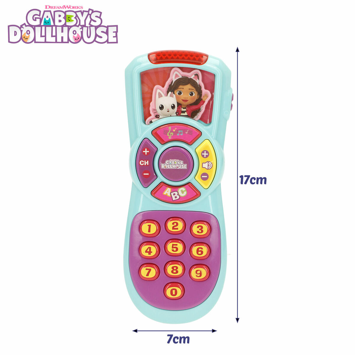 Telefon Inteligent pentru Învățat Gabby's Dollhouse (6 Unități) - Bebelus, Jucăriile copilăriei timpurii