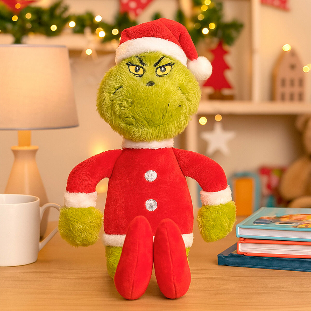 Jucărie de Pluș The Grinch Poliester 15 x30 x 8 cm (12 Unități) - Jucarii si jocuri, Jucării de pluș