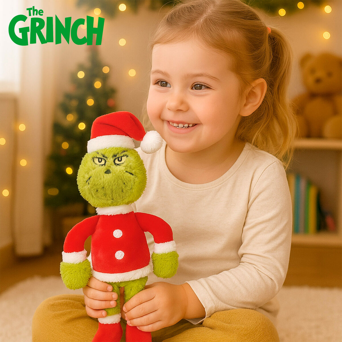Jucărie de Pluș The Grinch Poliester 15 x30 x 8 cm (12 Unități) - Jucarii si jocuri, Jucării de pluș