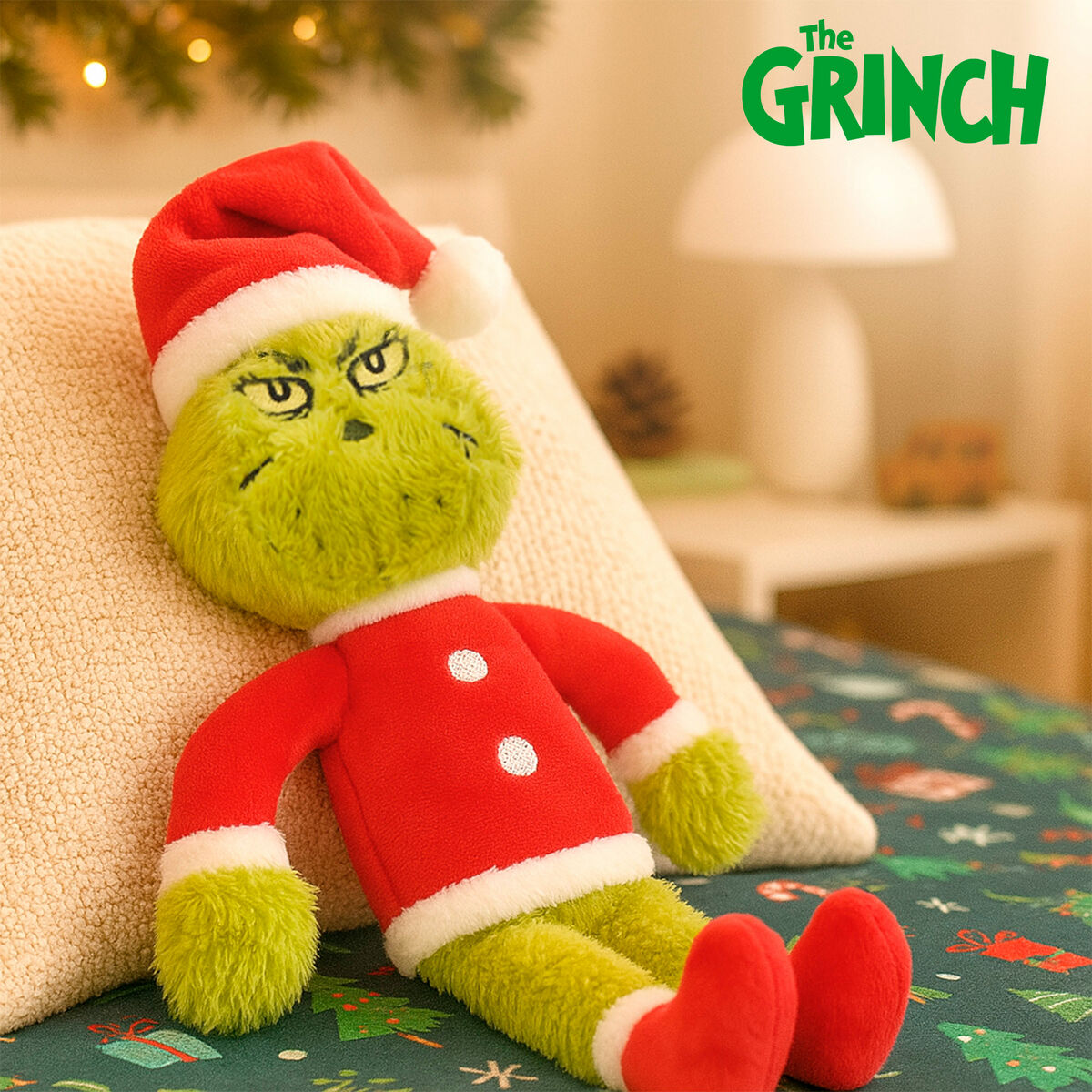 Jucărie de Pluș The Grinch Poliester 15 x30 x 8 cm (12 Unități) - Jucarii si jocuri, Jucării de pluș