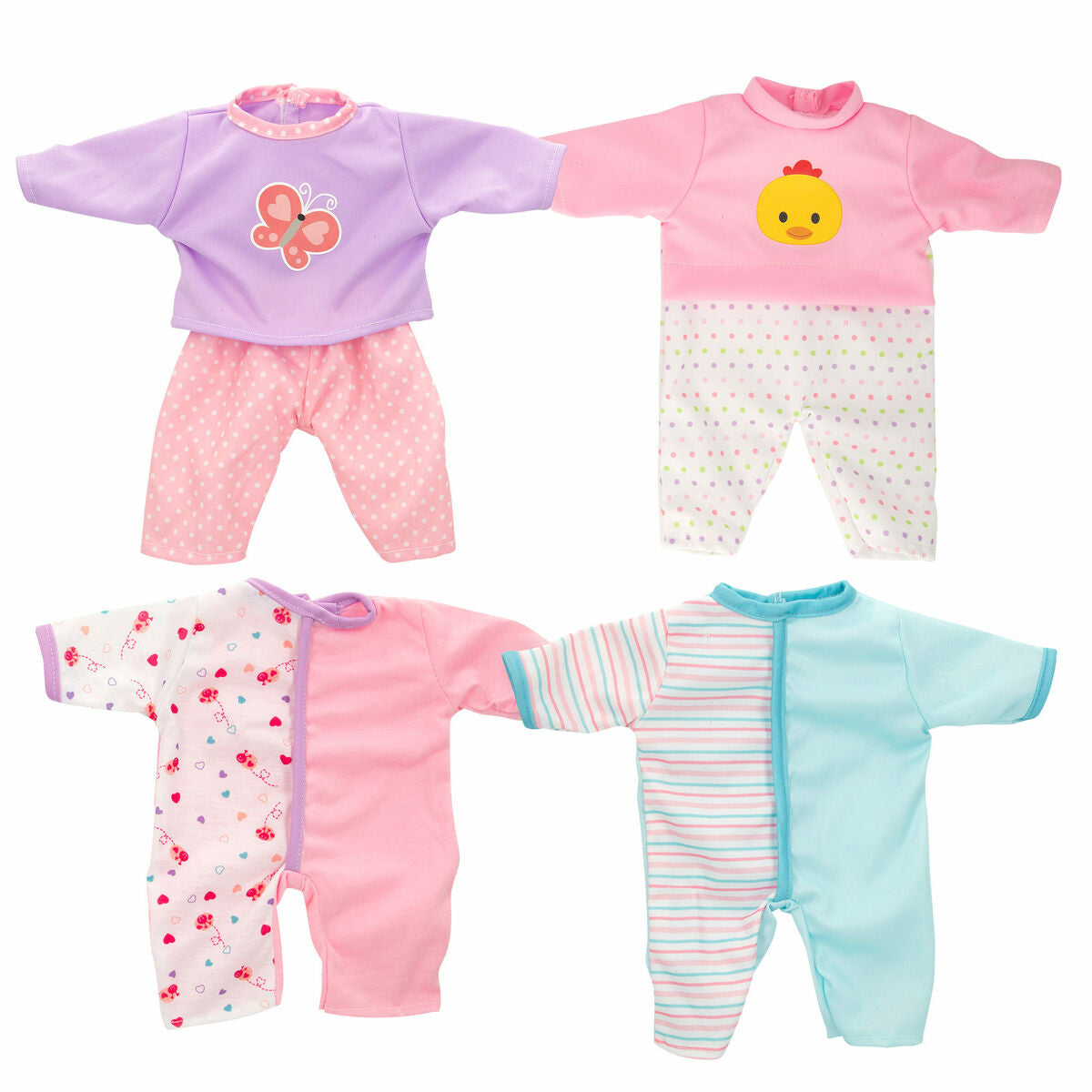 Hainele păpușii Colorbaby 29 X 26 X 5 Cm 6 Unități - Jucarii si jocuri, Păpuși și accesorii