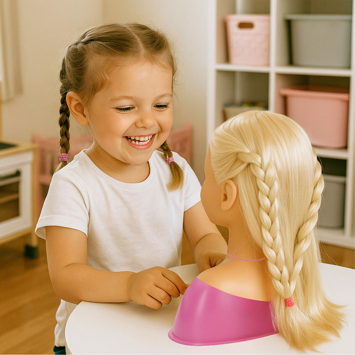 Bust Funville DREAMEEZ 19 x 21 x 11 cm (6 Unități) - Jucarii si jocuri, Păpuși și accesorii