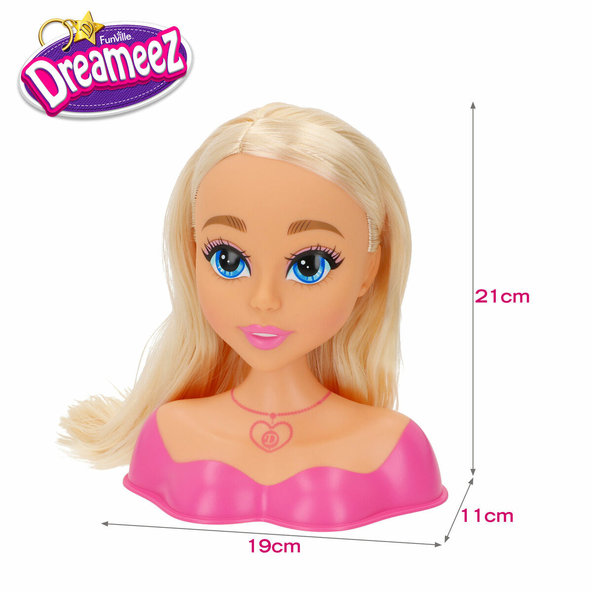 Bust Funville DREAMEEZ 19 x 21 x 11 cm (6 Unități) - Jucarii si jocuri, Păpuși și accesorii