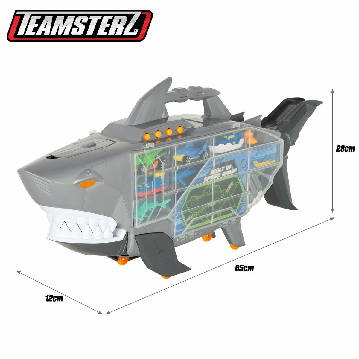 Servietă Teamsterz Rechin (3 Unități) - Jucarii si jocuri, Vehicule