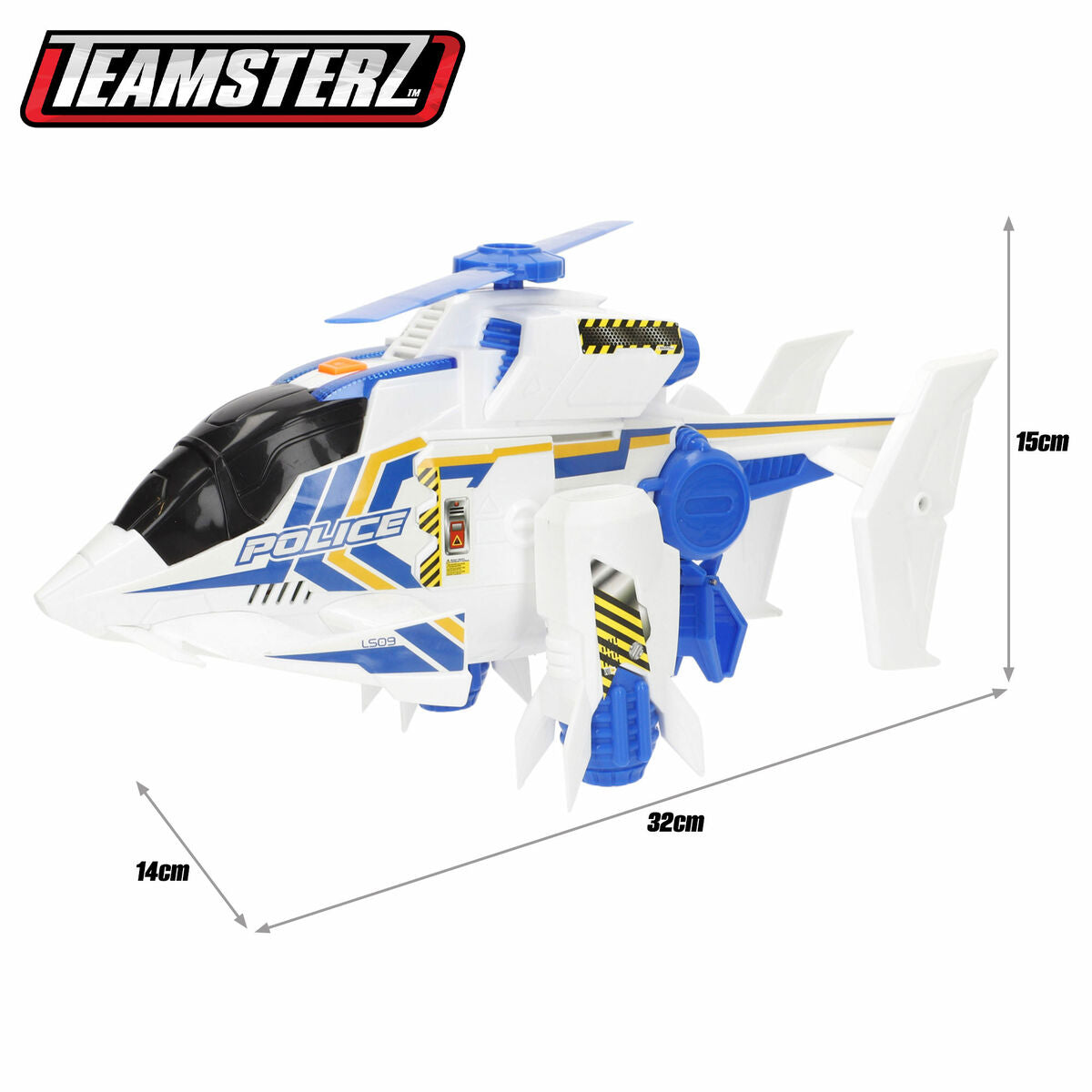 Elicopter Teamsterz (4 Unități) - Jucarii si jocuri, Vehicule