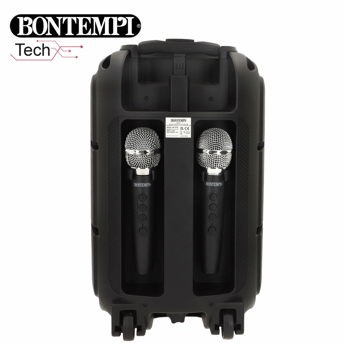 Difuzor cu Microfon Karaoke Bontempi Plastic 27 x 40 x 25 cm (2 Unități) - Jucarii si jocuri, Instrumente muzicale pentru copii