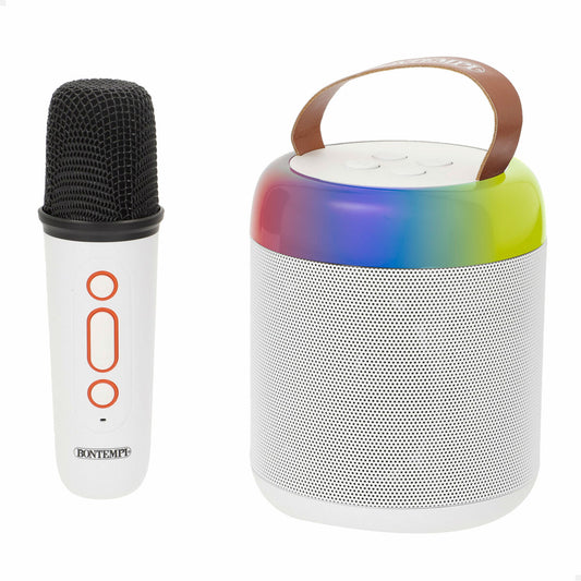 Difuzor cu Microfon Karaoke Bontempi - Jucarii si jocuri, Instrumente muzicale pentru copii