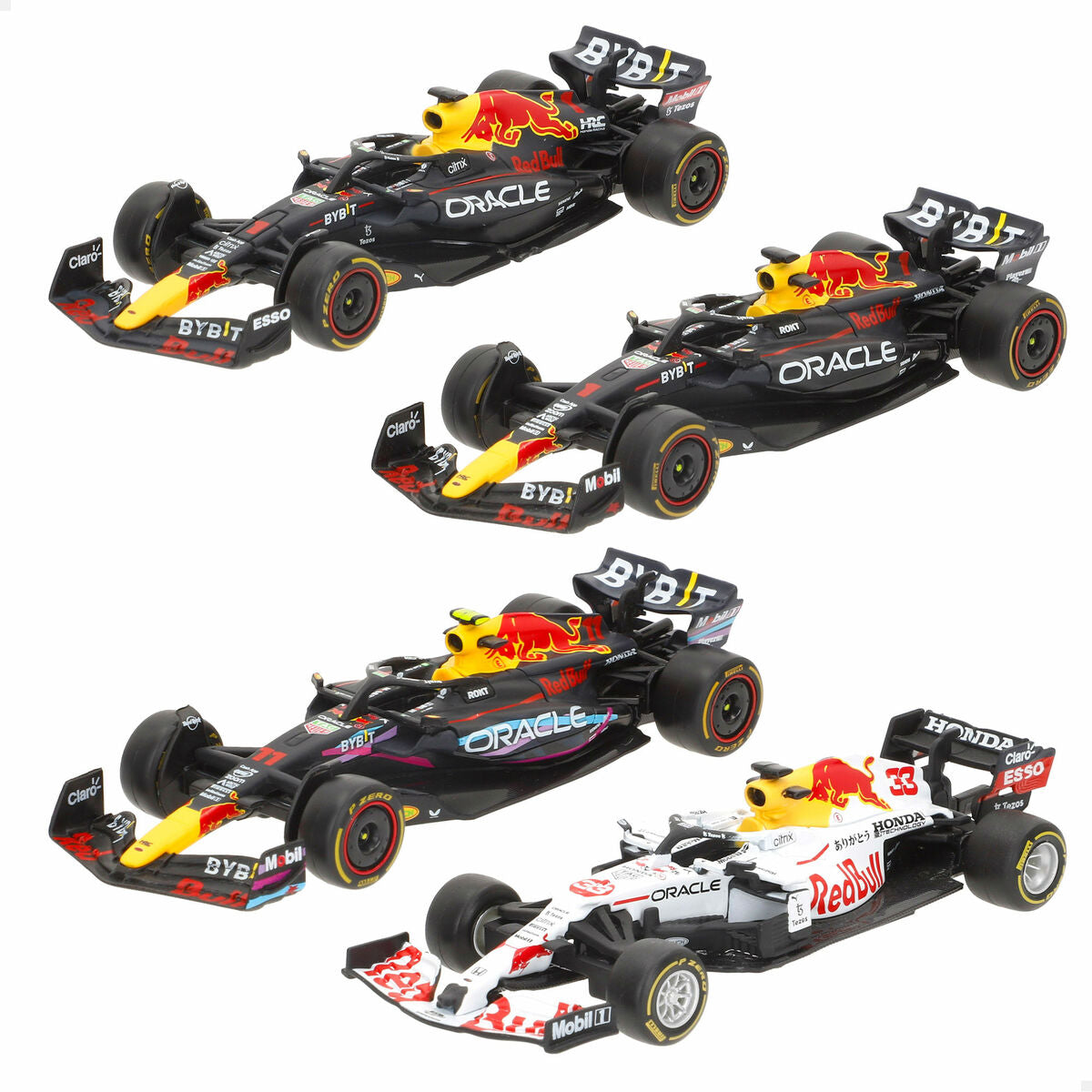 Mașină de jucărie Red Bull VERSTAP (4 Unități) - Jucarii si jocuri, Vehicule