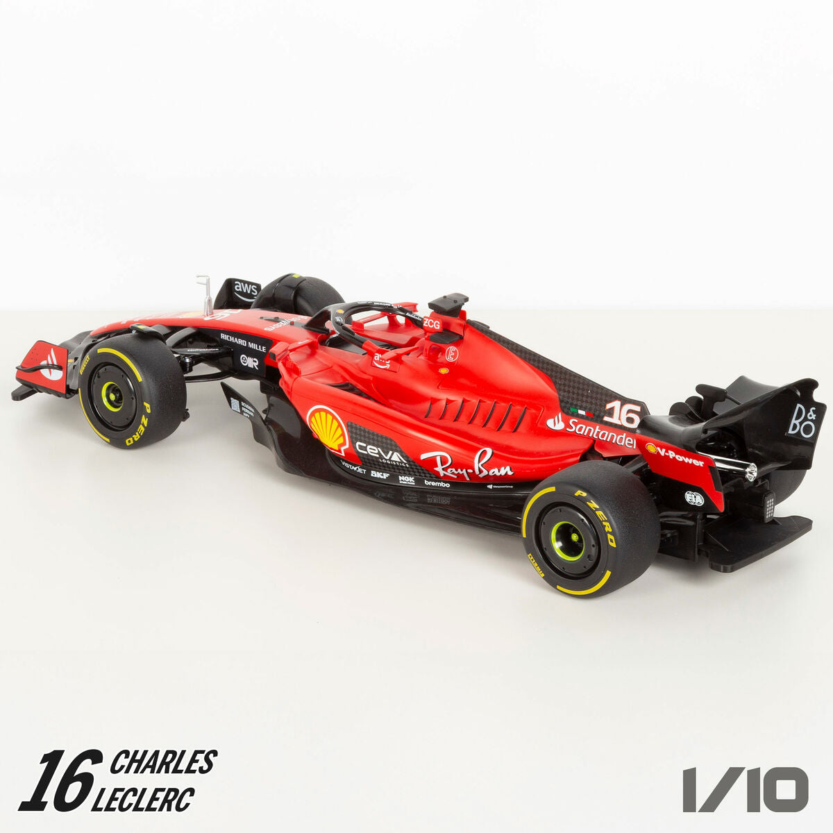 Mașină Radio Control Ferrari F1 2023 1:10 (2 Unități) - Jucarii si jocuri, Vehicule