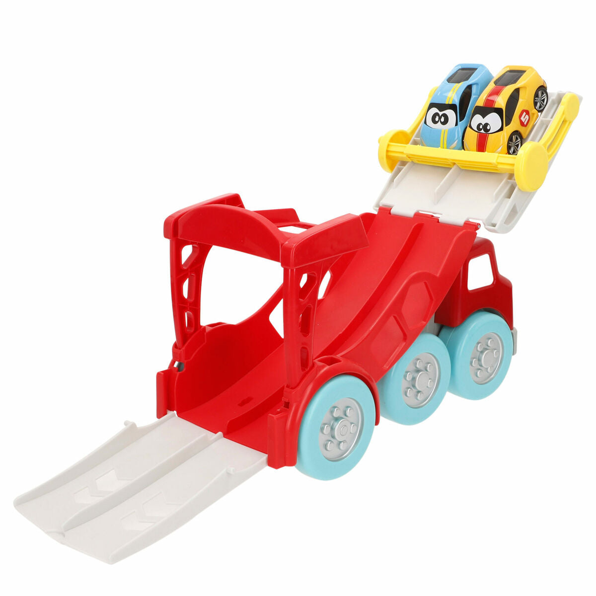 Camion Autotransporter și Mașini 8 Piese (2 Unități) - Jucarii si jocuri, Vehicule