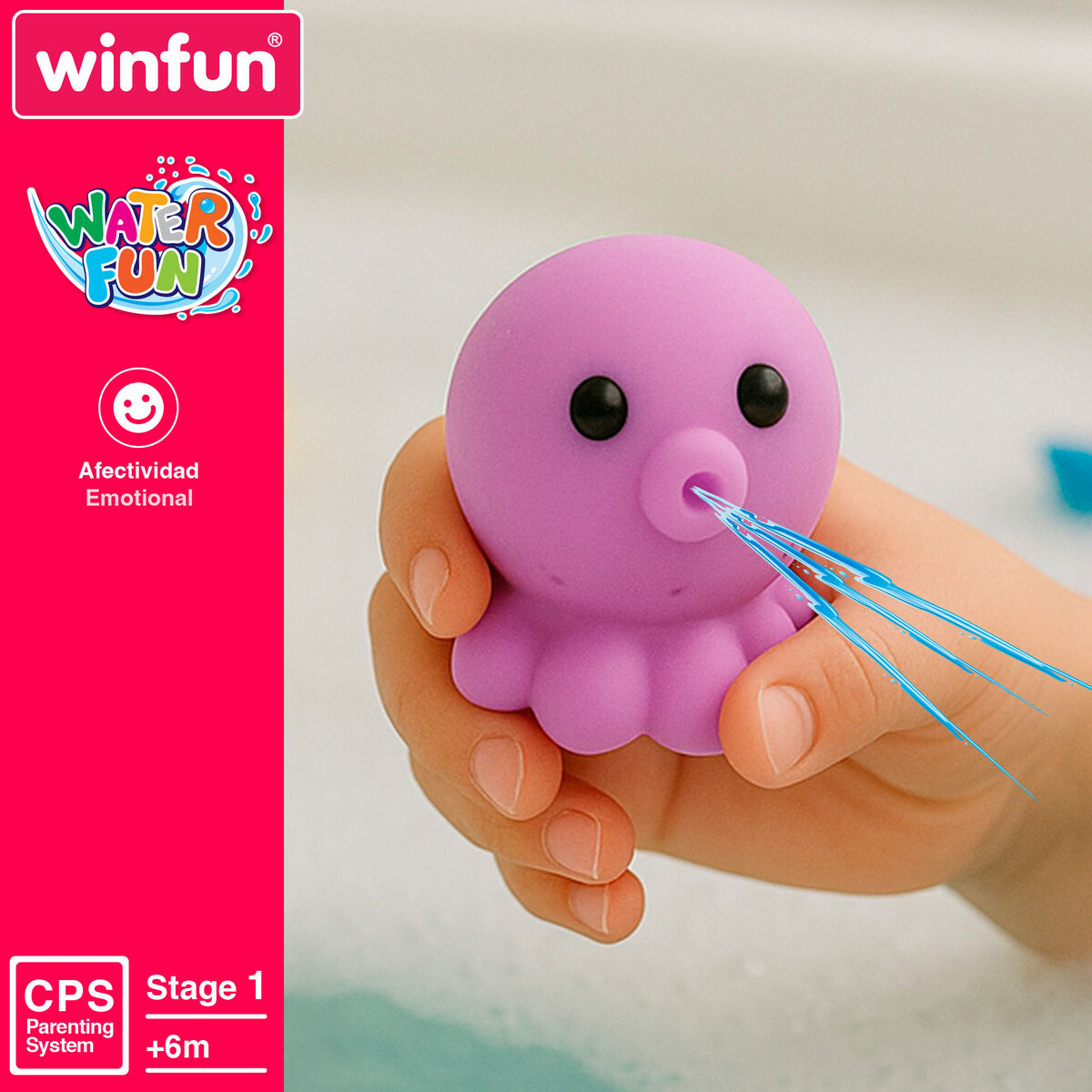 Set de Animale pentru Cadă Winfun 6 X 4,5 X 8 CM 4 Unități - Acasă și bucătărie, Baie
