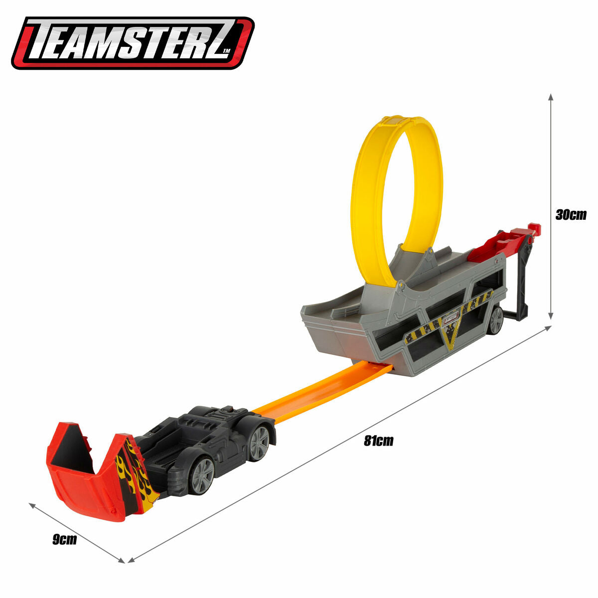 Camion Autotransporter Teamsterz 81 X 30 X 9 CM (3 Unități) - Jucarii si jocuri, Vehicule