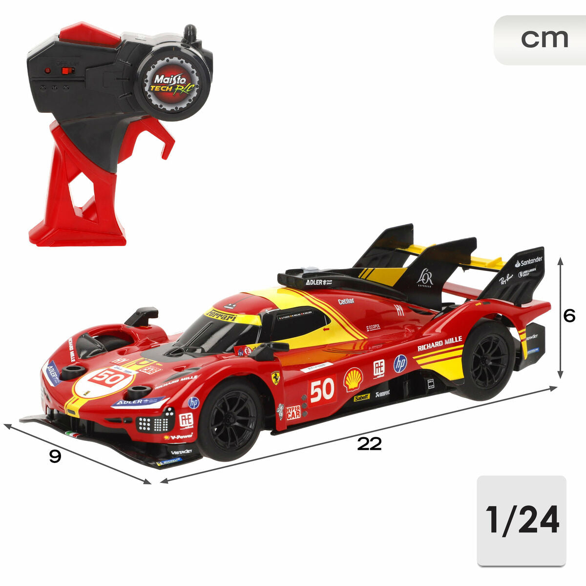 Mașină Radio Control Ferrari FULL FUNCTION (4 Unități) - Jucarii si jocuri, Vehicule