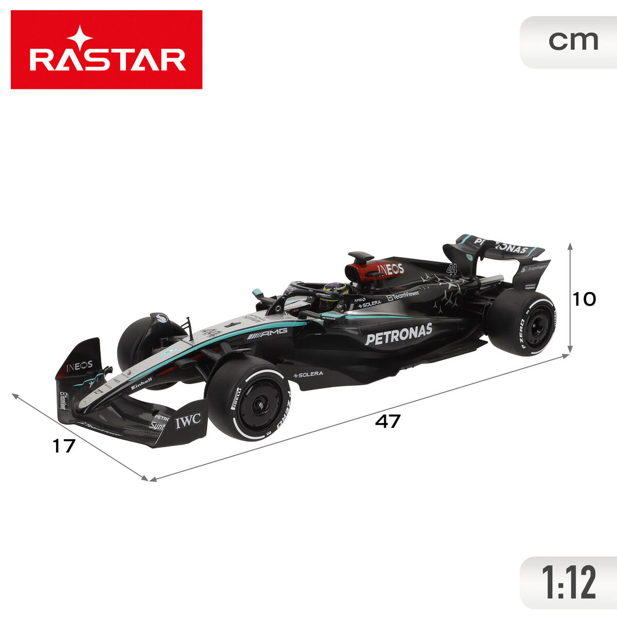 Mașină Radio Control Mercedes Benz 47 x 10 x 17 cm (2 Unități) - Jucarii si jocuri, Vehicule