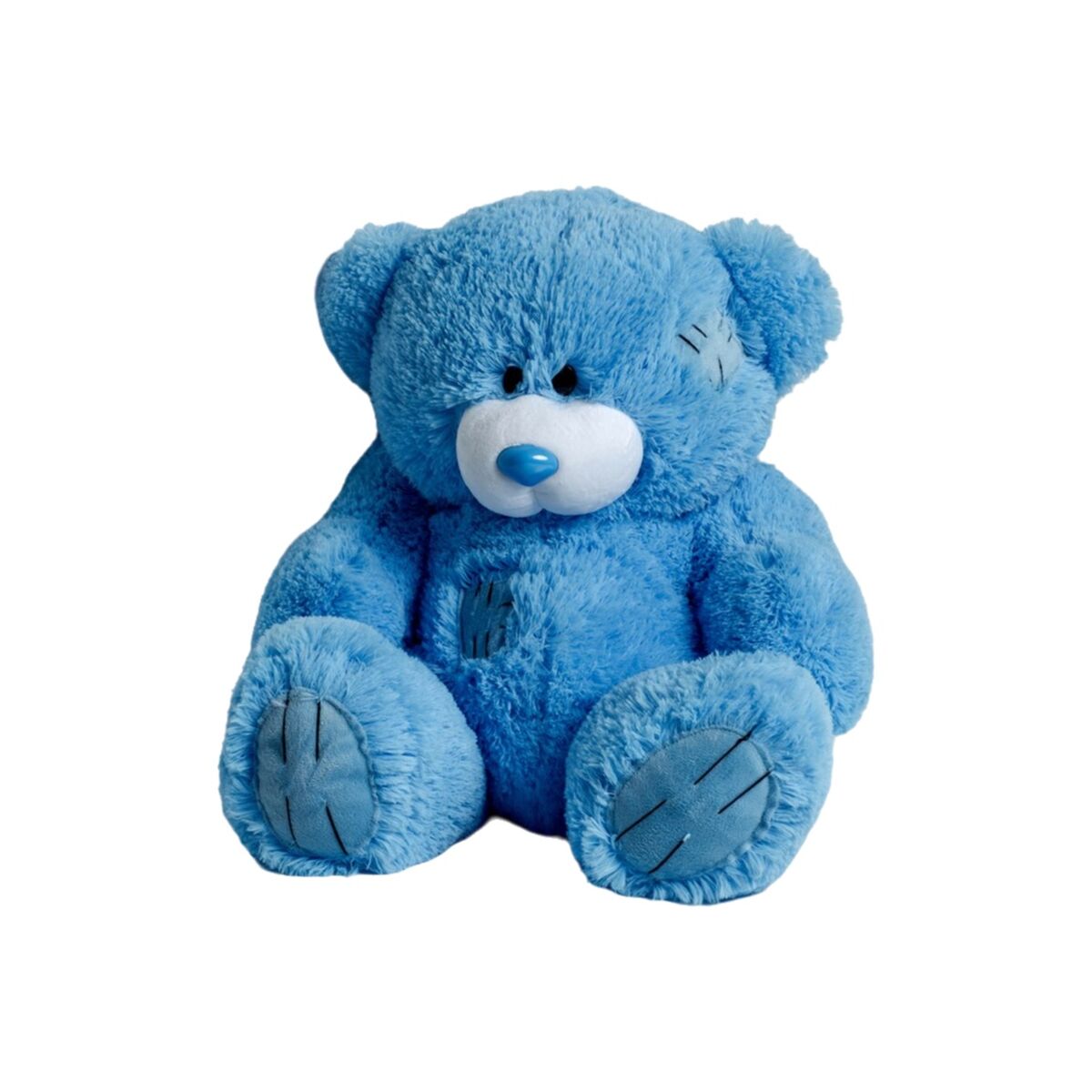 Urs de Pluș GO GIFT TEDDY 60 BL Albastru Flauș 60 cm - Jucarii si jocuri, Jucării de pluș