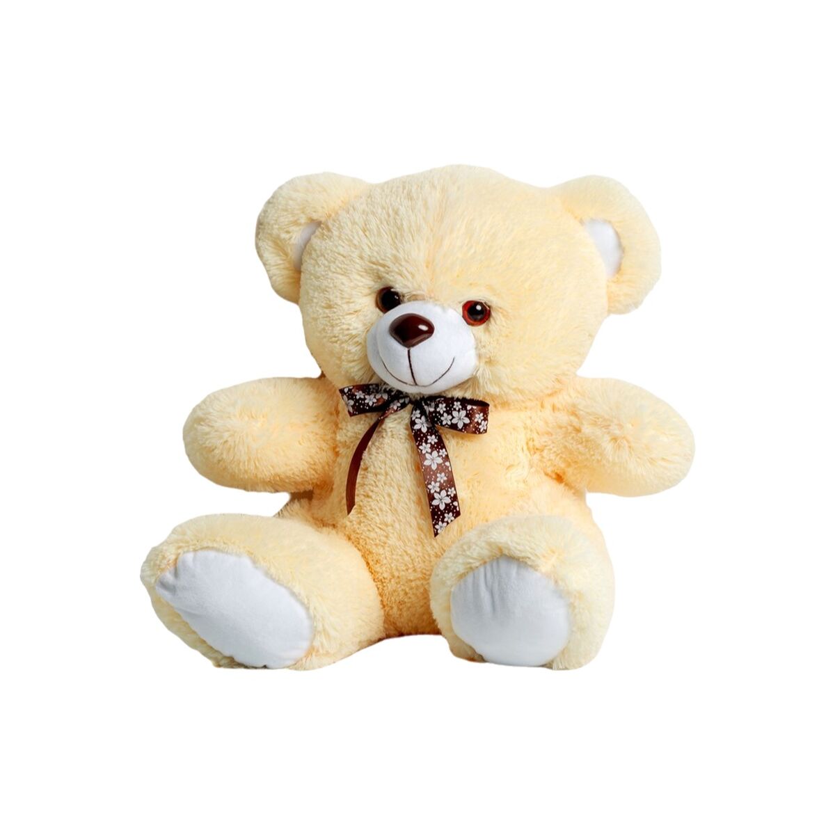 Urs de Pluș GO GIFT TOMMY 65 CR Crem Flauș 65 cm - Jucarii si jocuri, Jucării de pluș