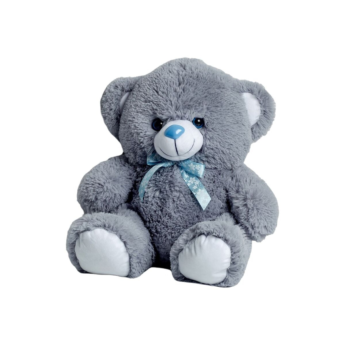 Urs de Pluș GO GIFT TOMMY 65 GR Gri Flauș 65 cm - Jucarii si jocuri, Jucării de pluș