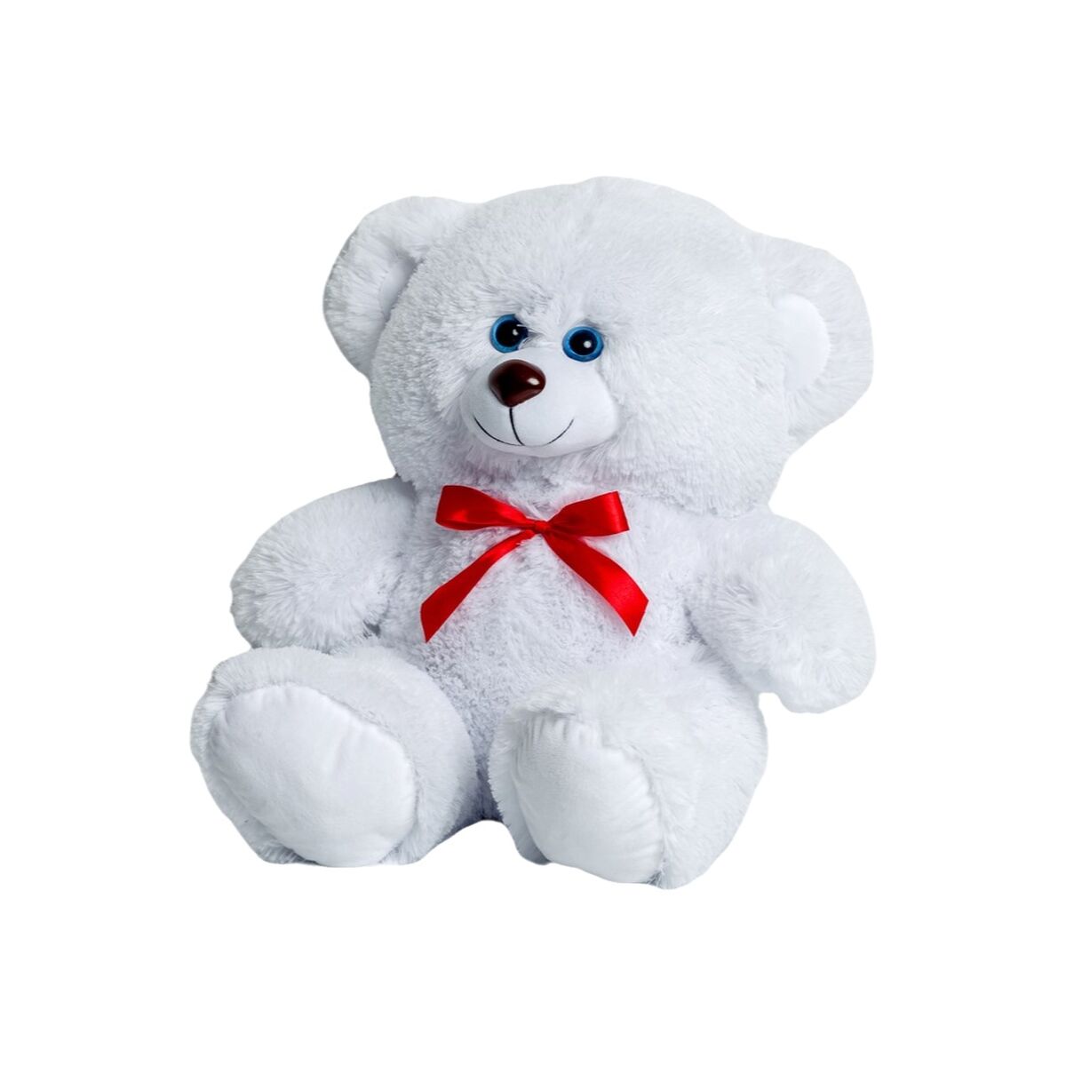 Urs de Pluș GO GIFT TOMMY 65 WH Alb Flauș 65 cm - Jucarii si jocuri, Jucării de pluș