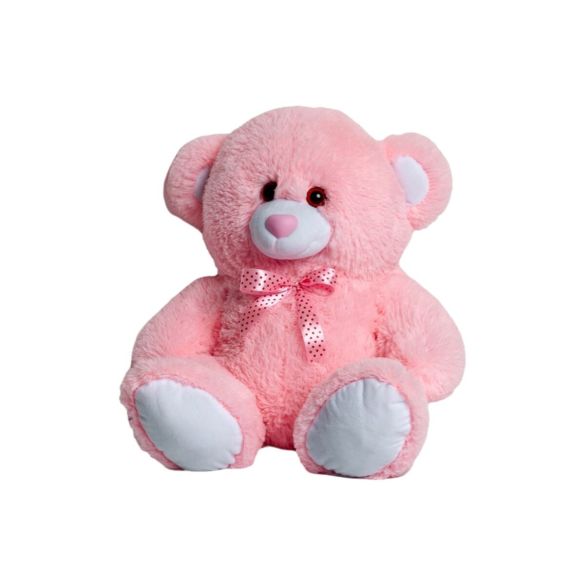Urs de Pluș GO GIFT TOMMY 65 PK Roz Flauș 65 cm - Jucarii si jocuri, Jucării de pluș