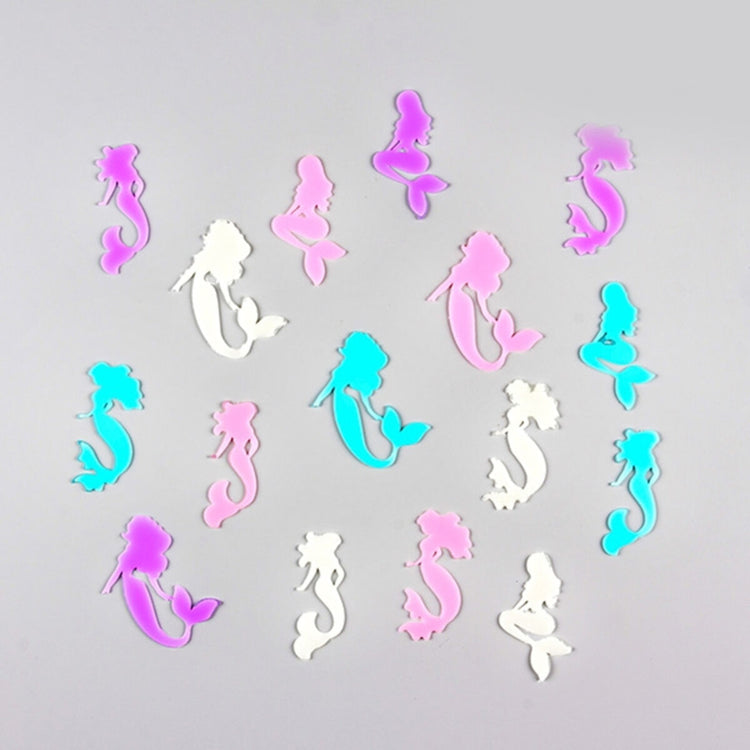 Adaugă magie în joaca celor mici cu sirenele fosforescente Junior Knows! Set de 16 figurine strălucitoare, perfecte pentru decor sau distracție creativă.
