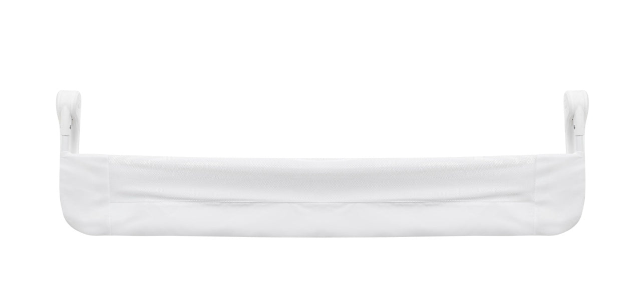 Bariera de protectie, BabyJem, 120 x 48,5 cm, alb