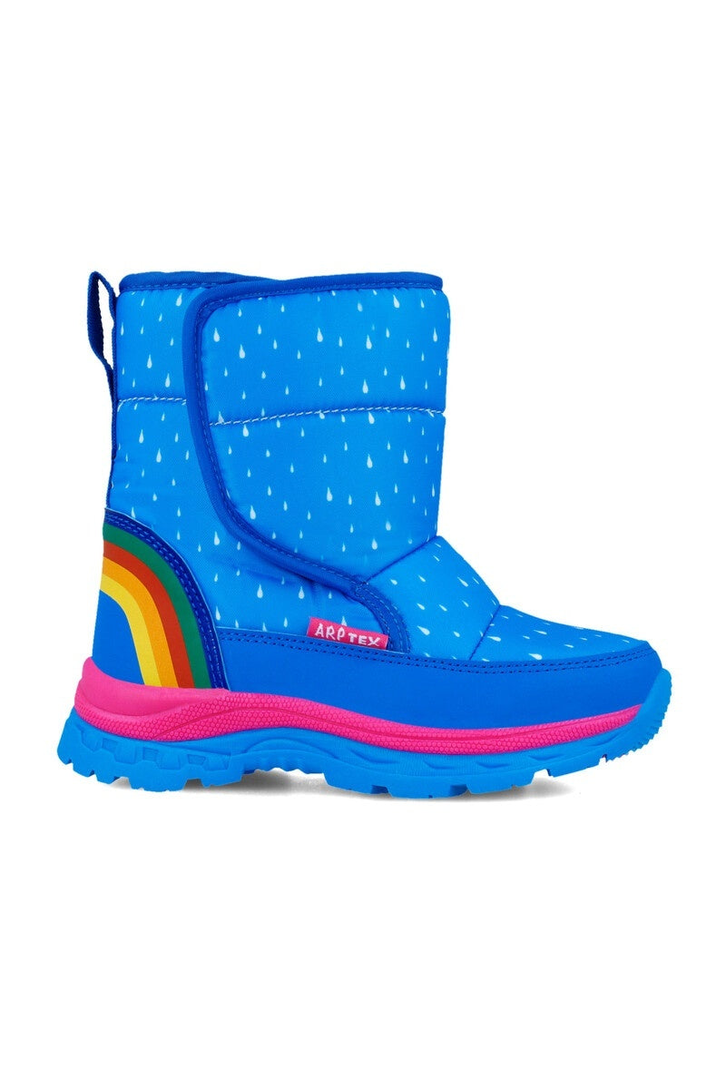 Cizmulite pentru fetite Curcubeu, Agatha Ruiz De La Prada, albastru -