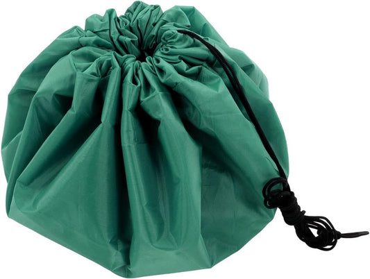 Covoras de joaca si saculet de jucarii 2 in 1 - Verde