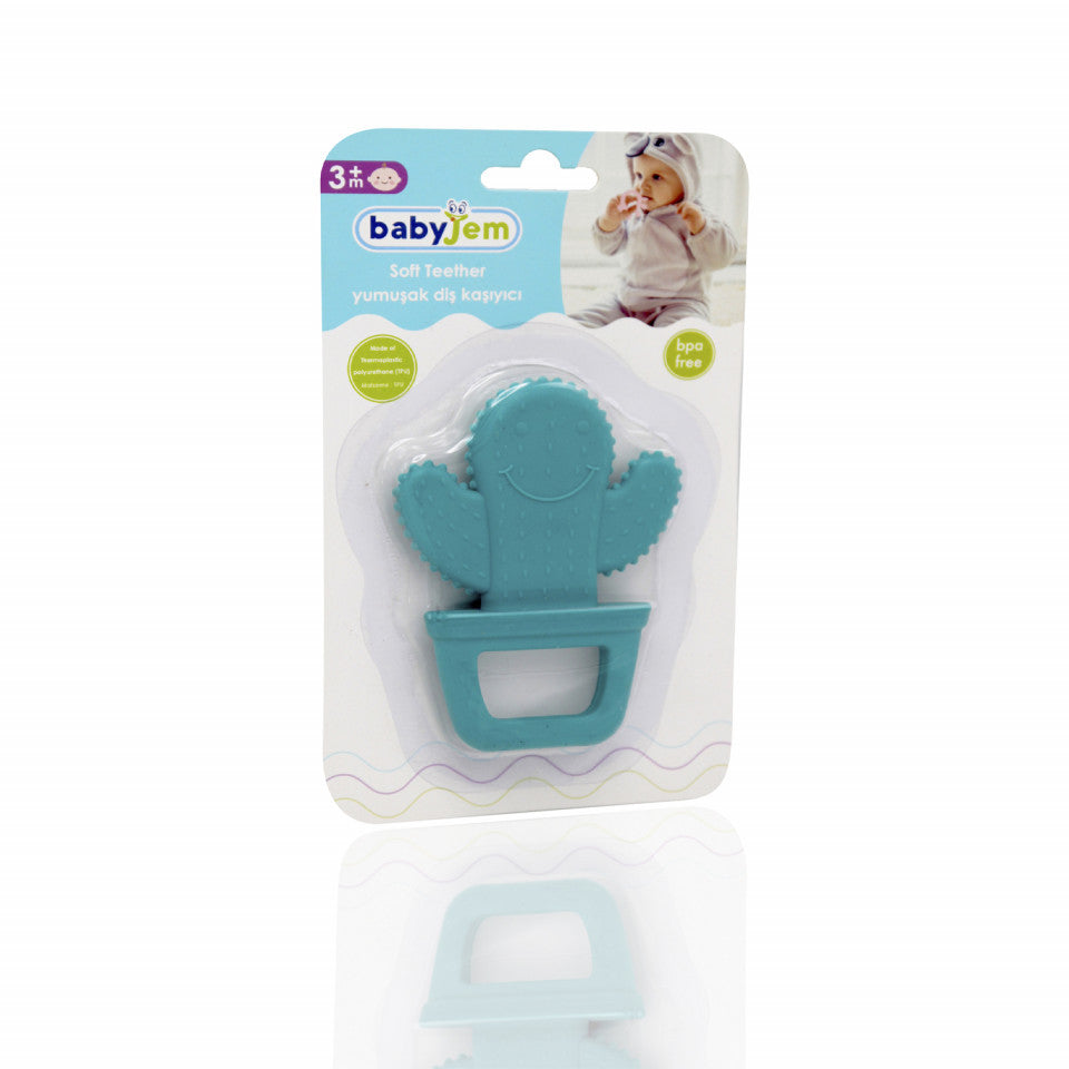 Jucarie dentitie BabyJem Cactus