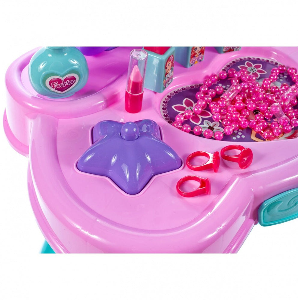 Masuta de machiat de jucarie cu accesorii, MalPlay -