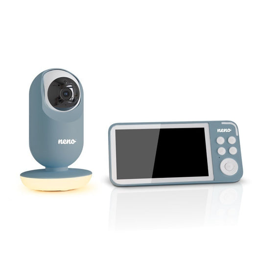 Neno Vedo Blue – Baby monitor video cu ecran mare de 5’’ -