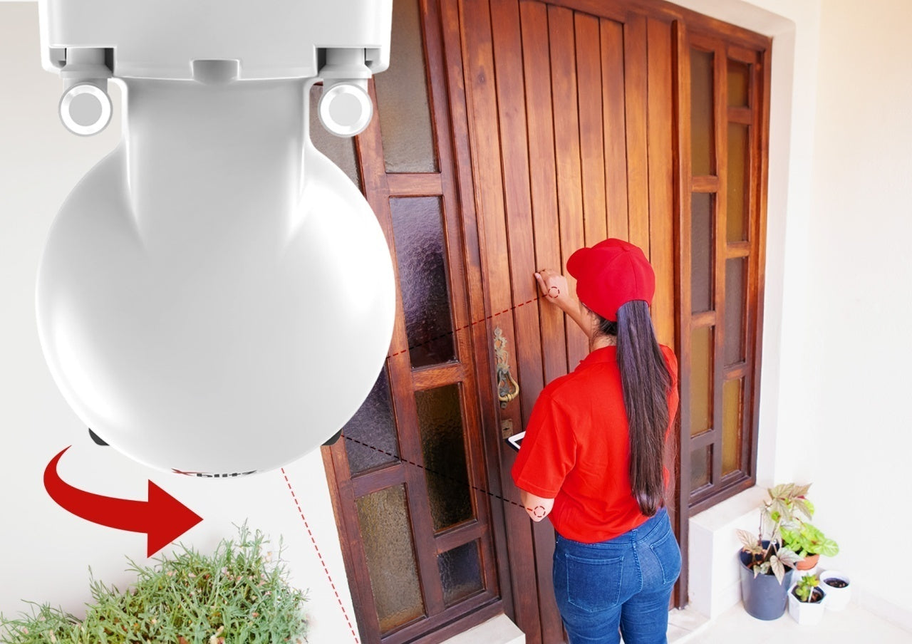 Neno Xblitz Armor 400 - Cameră de supraveghere pentru exterior AI Tracking, Night Vision