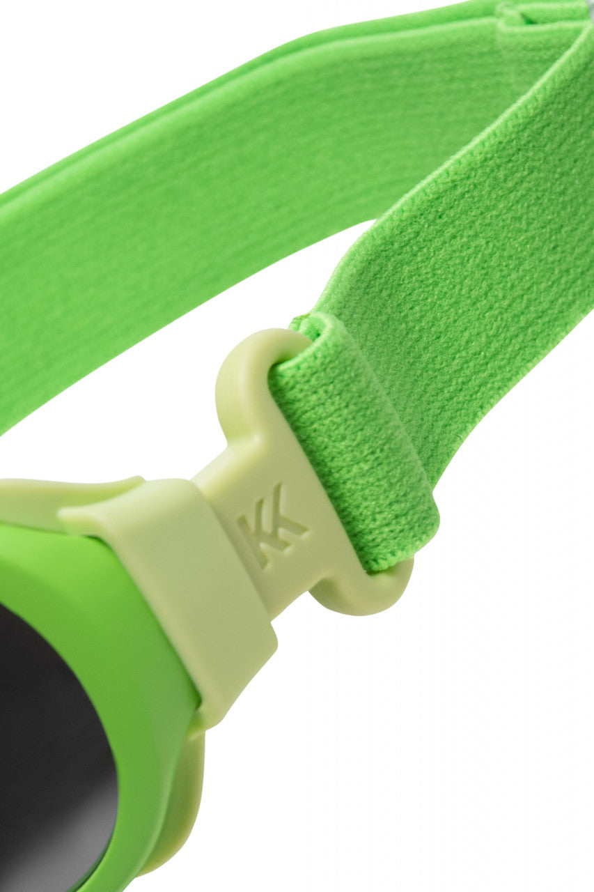 Ochelari de soare pentru copii MOKKI Click & Change, protectie UV, verde, 0-2 ani, set 2 perechi