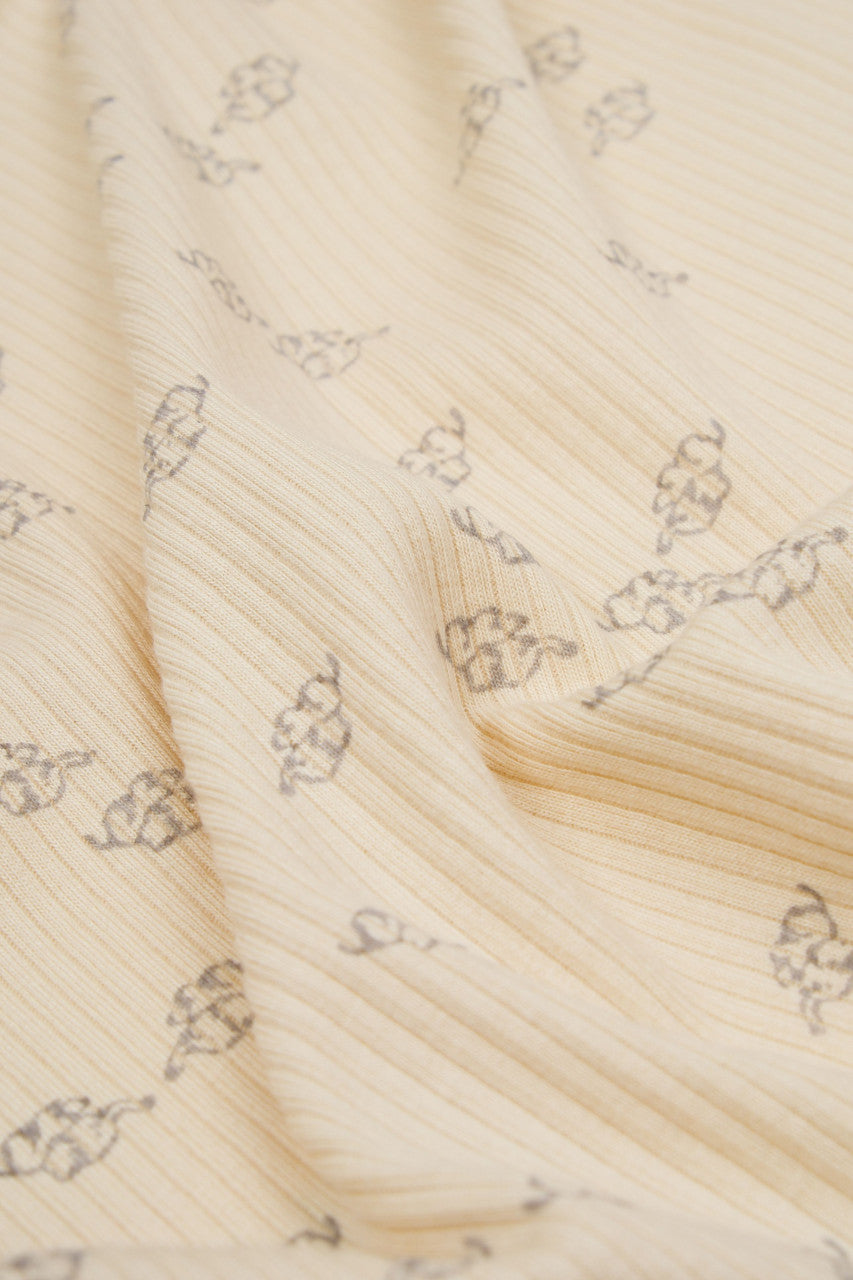 Paturica Printed, BabyCosy, 50% modal+50% bumbac, Stone, 85X85 cm