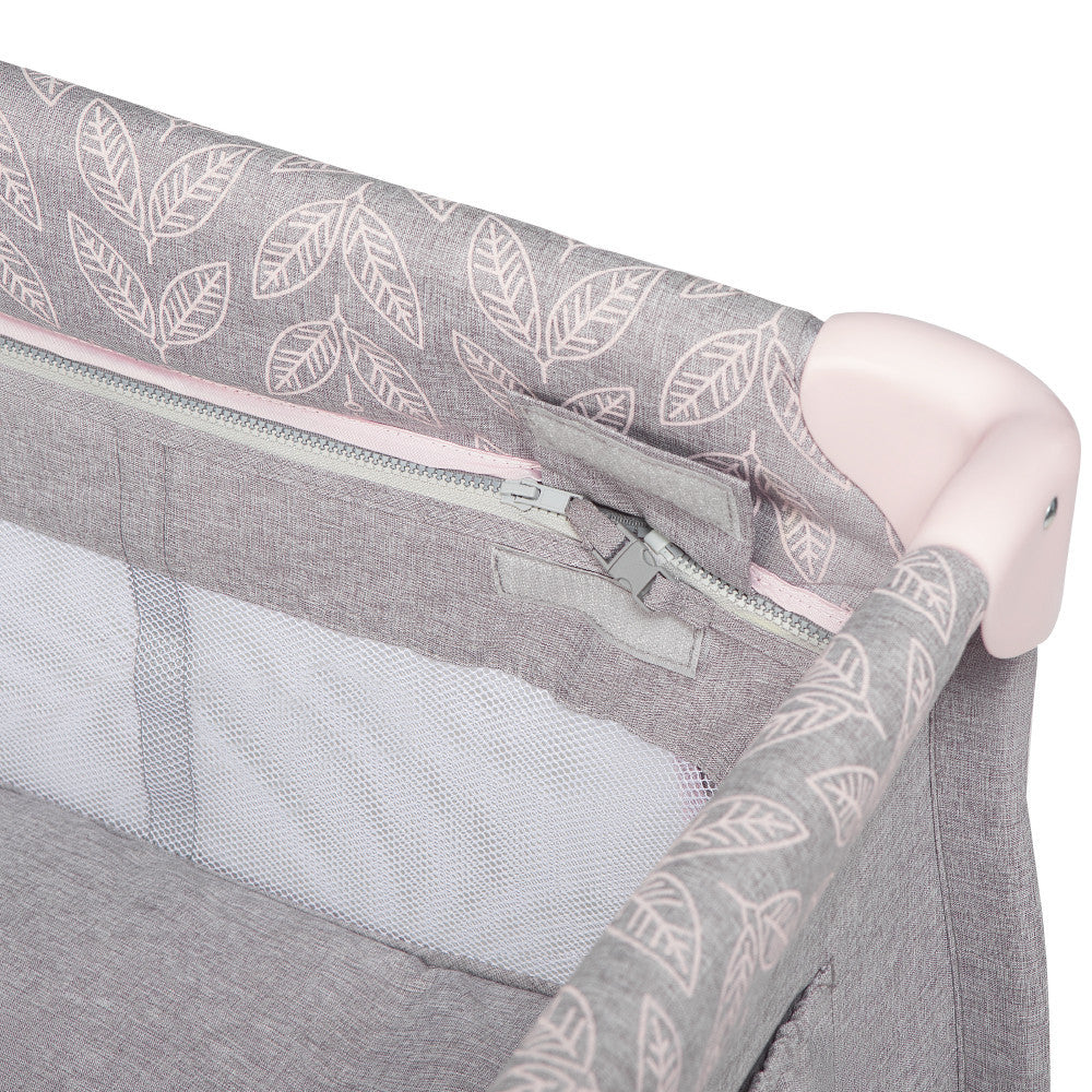 Patut de calatorie pliabil Skiddou Lunar, 2 nivele, Keep Pink, Roz