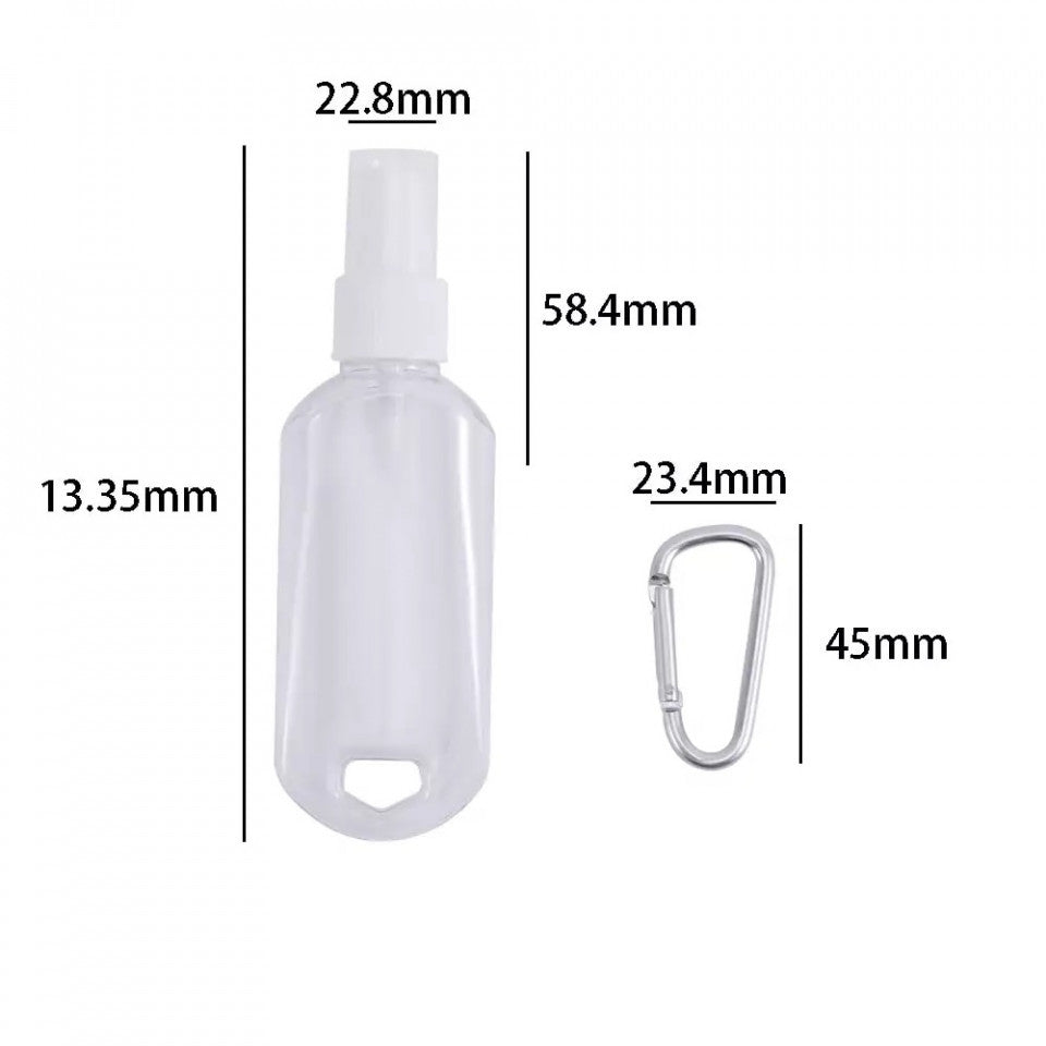 Recipient portabil pentru lichide cu pulverizator - 30 ml Drool