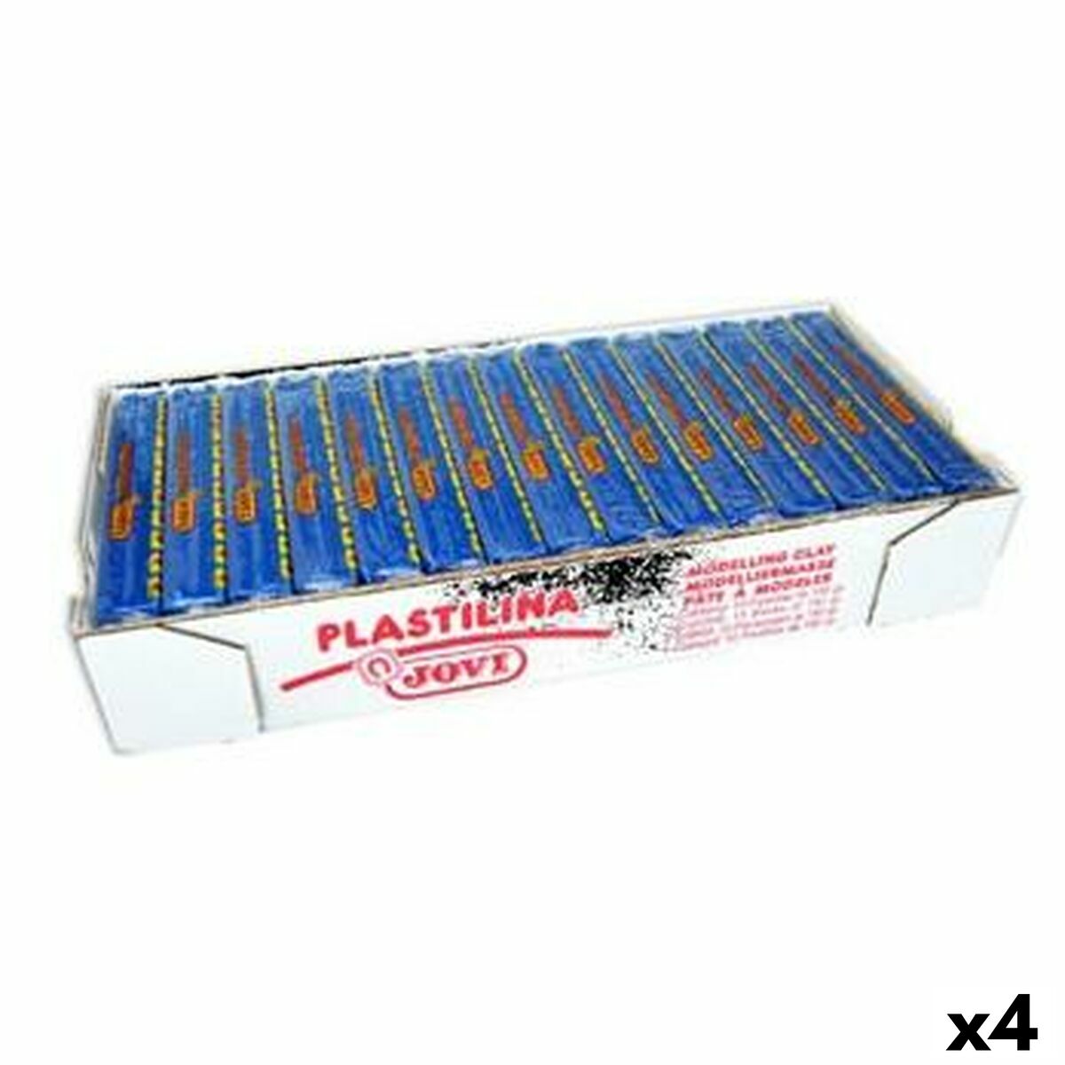 Plastilină Jovi Albastru închis 15 Piese (4 Unități) - Jucarii si jocuri, Activități creative