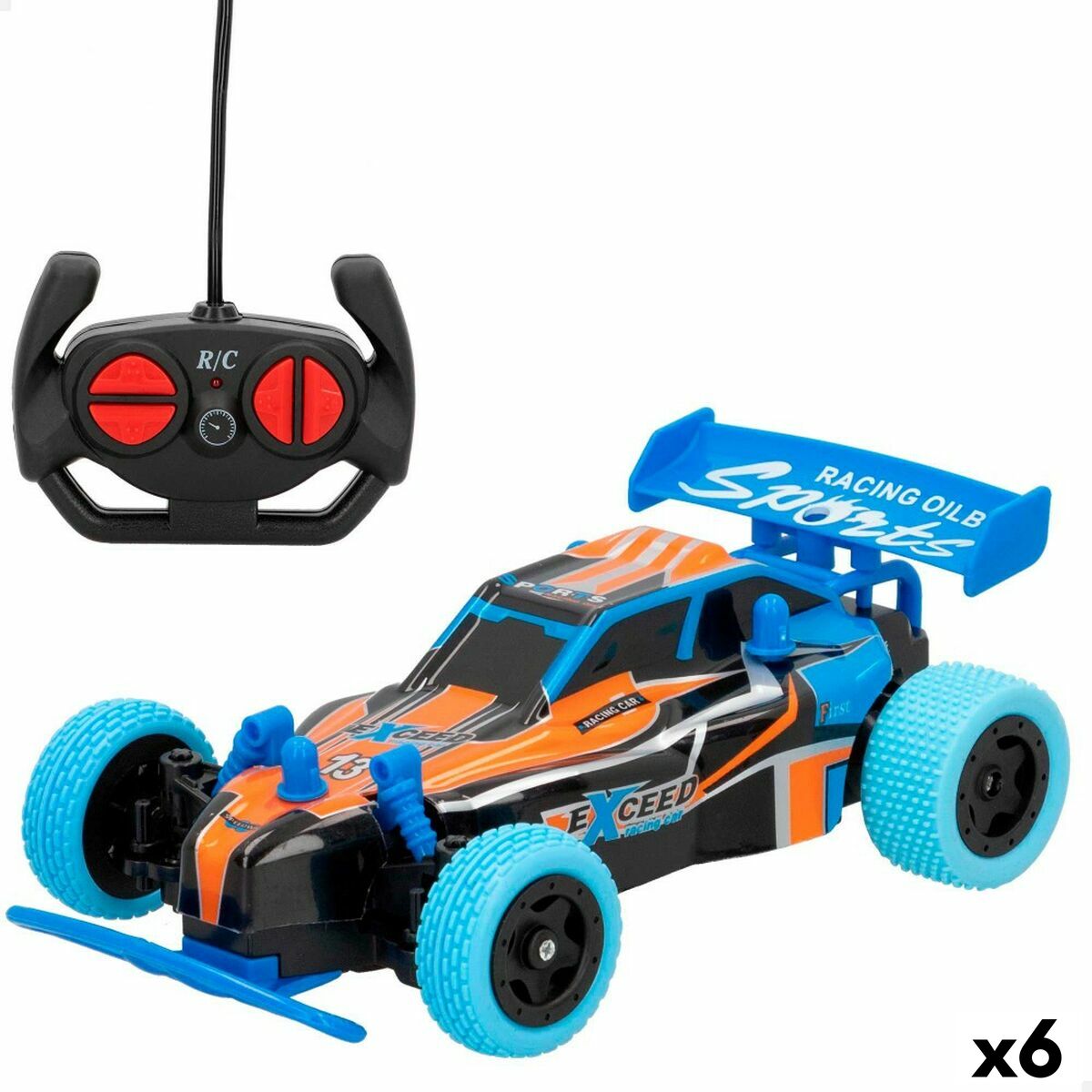 Mașină Radio Control Speed & Go 1:20 19 x 6,5 x 11 cm (6 Unități) - Jucarii si jocuri, Vehicule