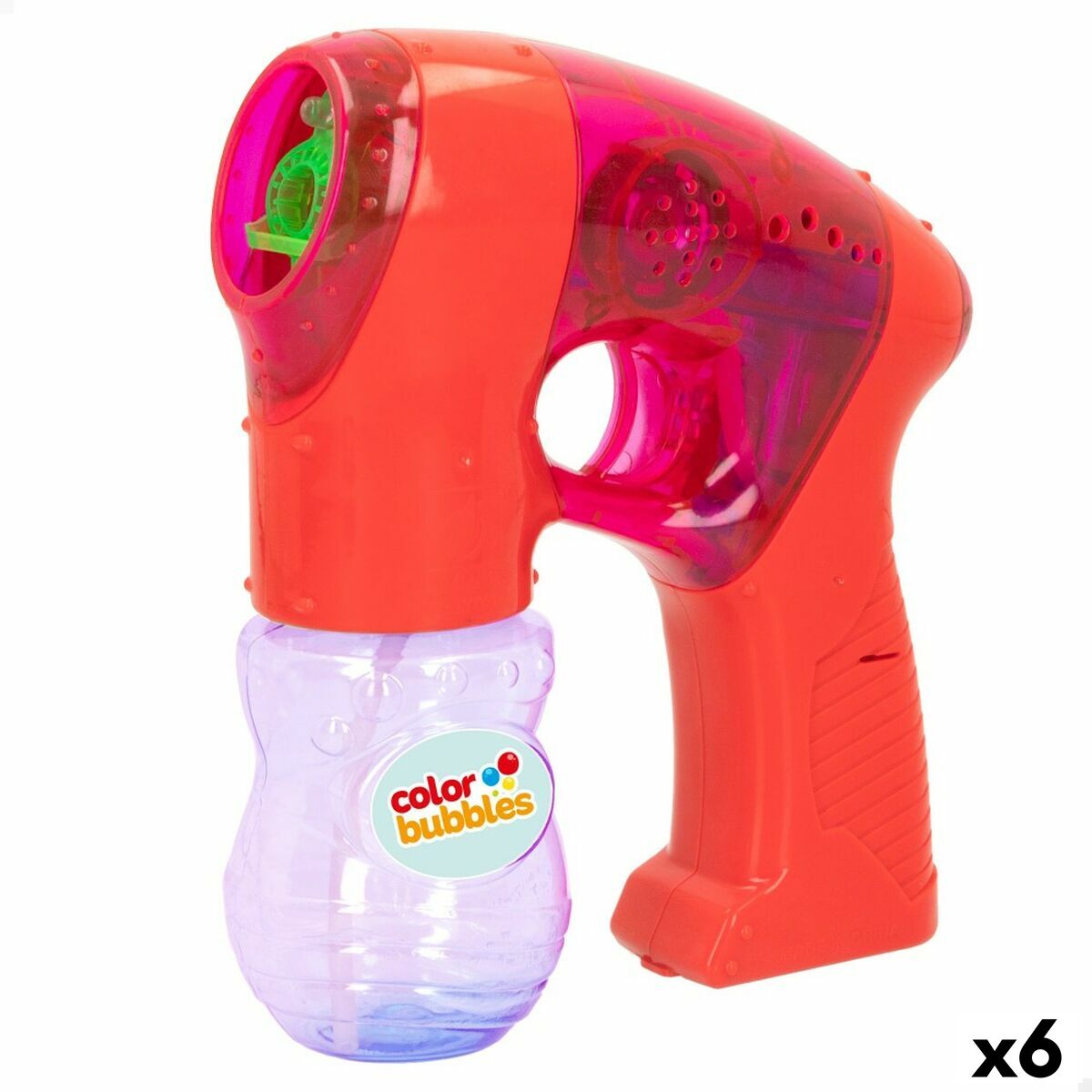 Pistol cu bule de săpun Colorbaby 14 x 16,5 x 5,5 cm 6 Unități - Jucarii si jocuri, Costume și accesorii