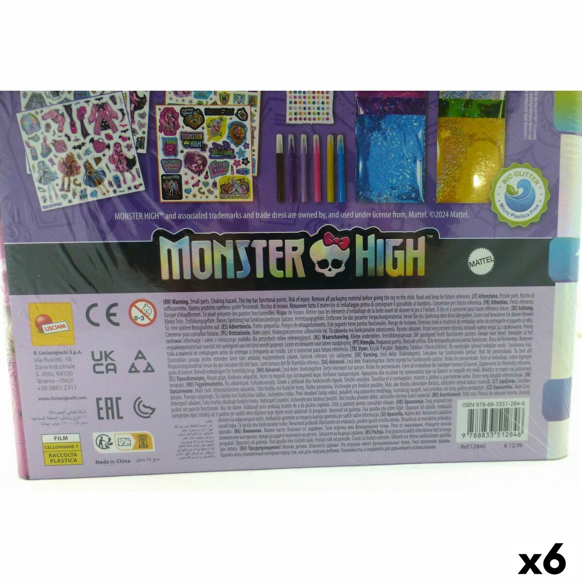 Set pentru desen Monster High (6 Unități) - Birou și papetărie, Arte și Meserii