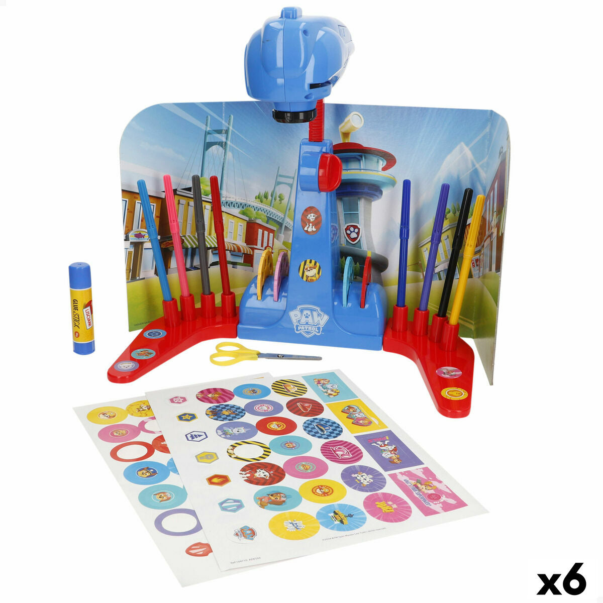Set pentru desen The Paw Patrol (6 Unități) - Birou și papetărie, Arte și Meserii