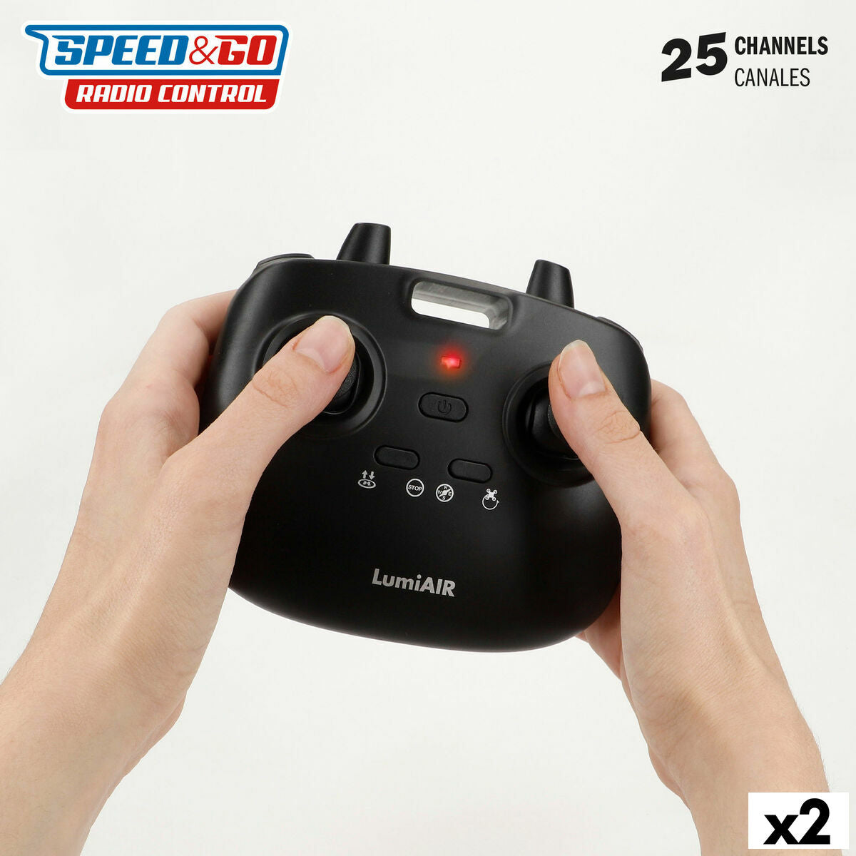 Elicopter Controlat de Radio Colorbaby (2 Unități) - Jucarii si jocuri, Vehicule