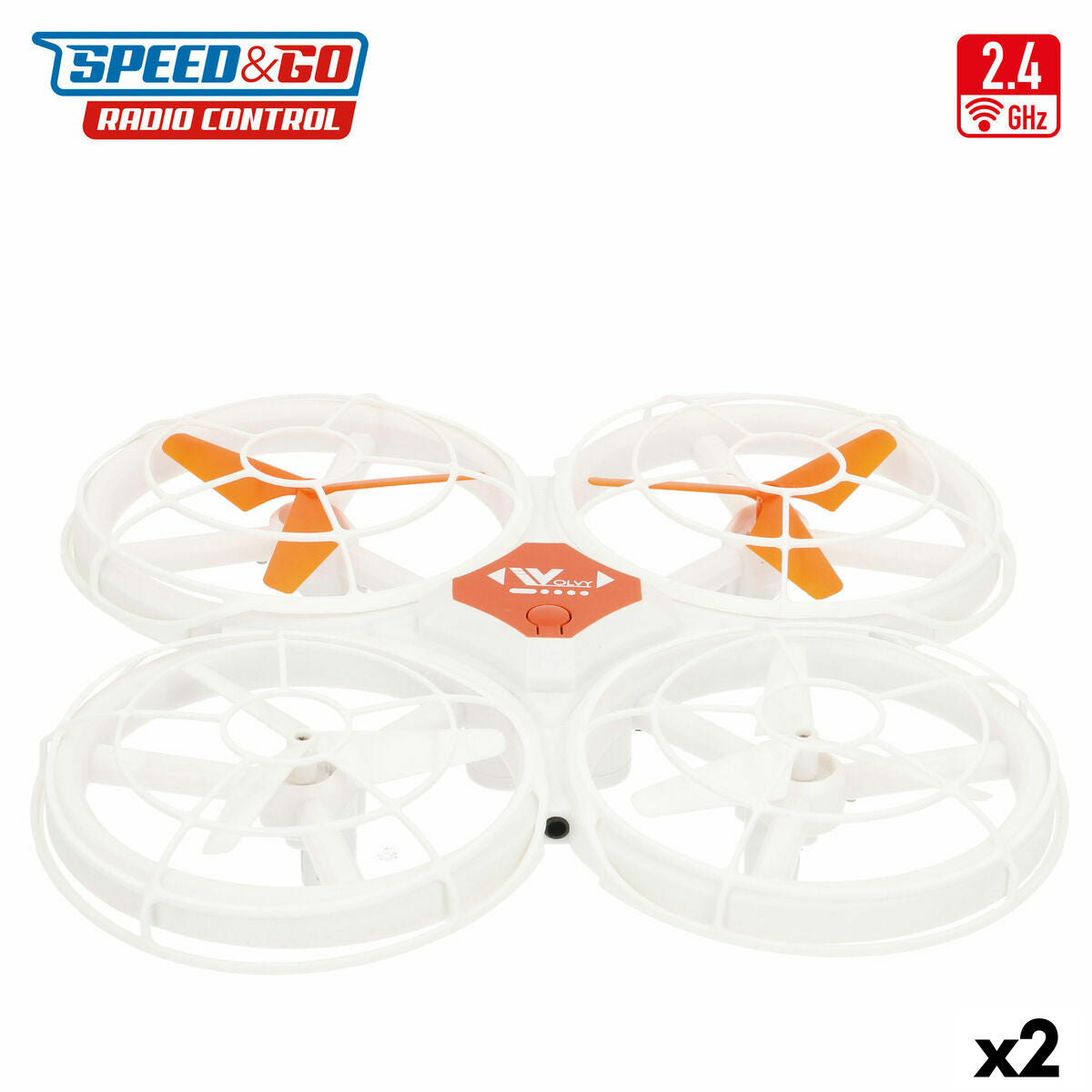 Elicopter Controlat de Radio Colorbaby (2 Unități) - Jucarii si jocuri, Vehicule