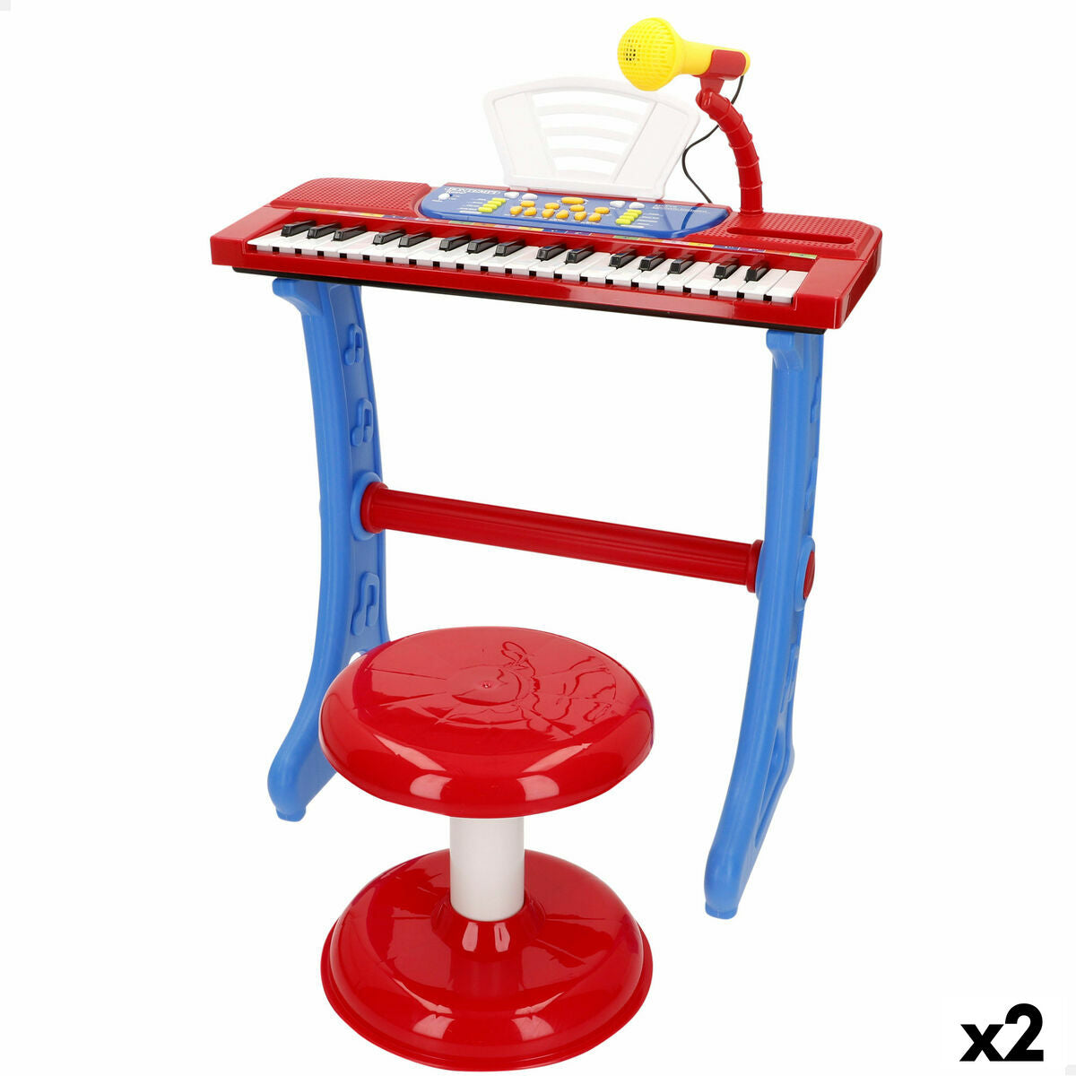 Tastatură 37 Taste Bontempi 43 x 56 x 23 cm (2 Unități) - Jucarii si jocuri, Instrumente muzicale pentru copii