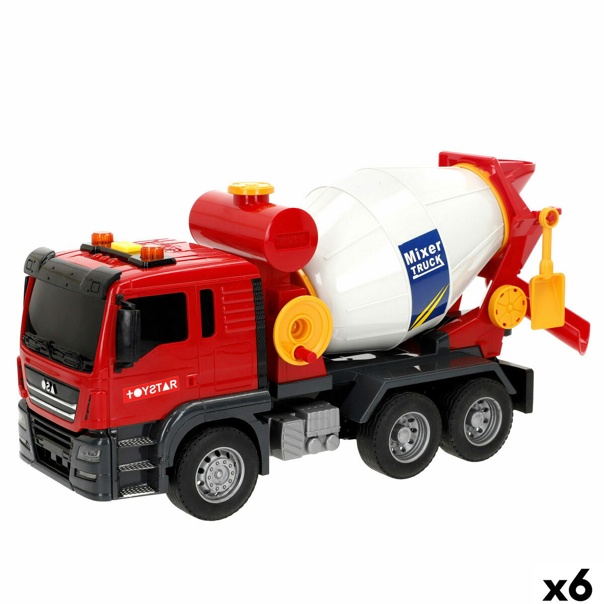 Autobetonieră Speed & Go 26 x 14 x 9 cm (6 Unități) - Jucarii si jocuri, Vehicule