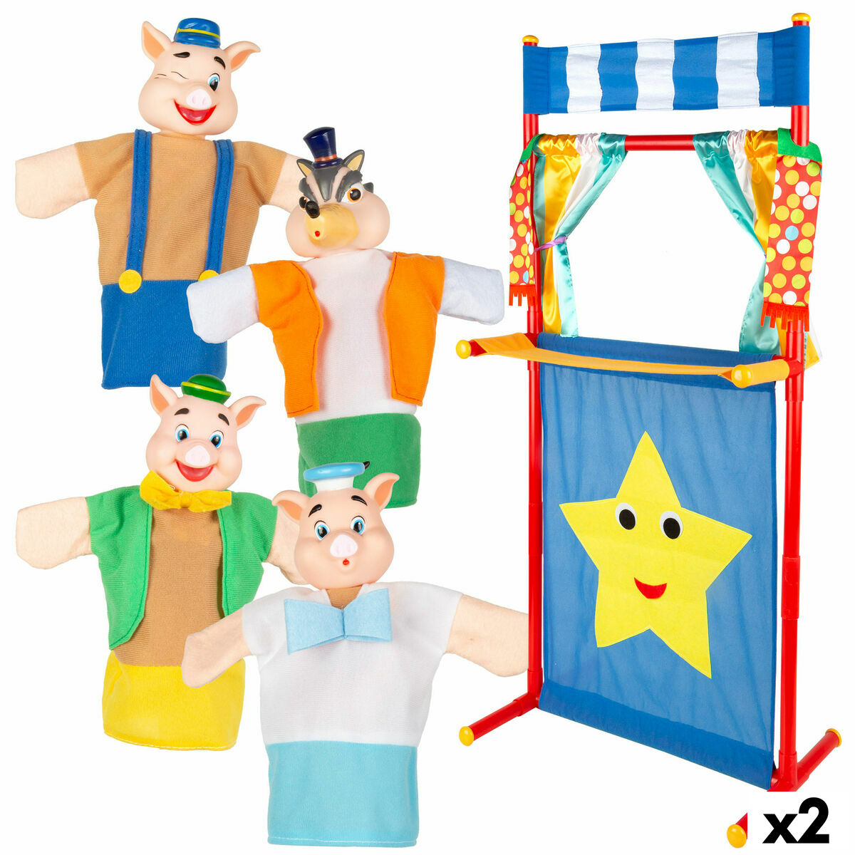 Teatru Colorbaby - Jucarii si jocuri, Marionete și păpuși