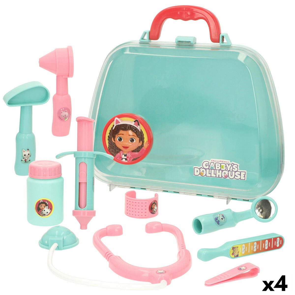 Trusă medicală de jucărie cu accesorii Gabby's Dollhouse (4 Unități) - Jucarii si jocuri, Imitații de jocuri