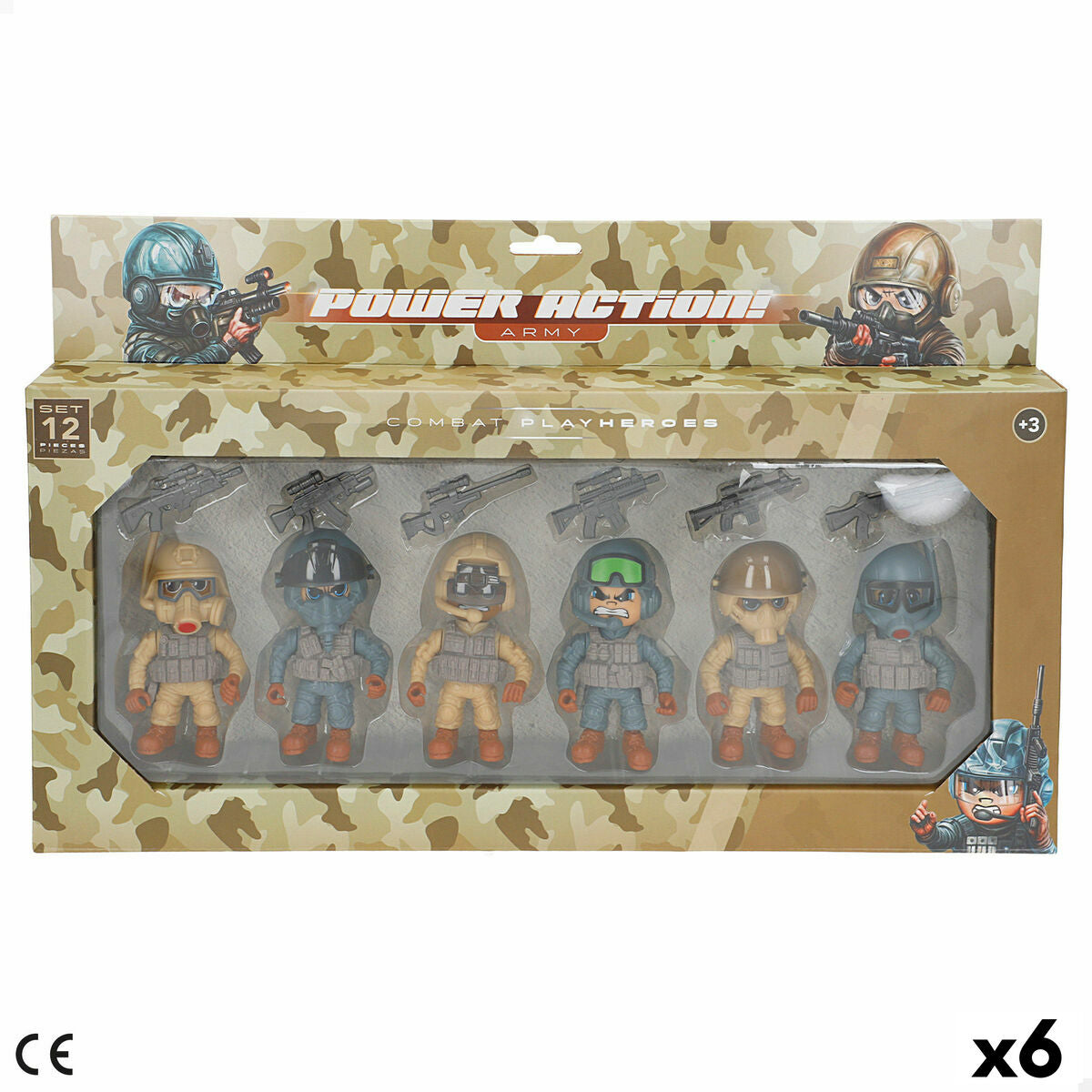 Playset Colorbaby 5 X 8,5 X 3,5 CM (6 Unități) - Jucarii si jocuri, Păpuși și figurine