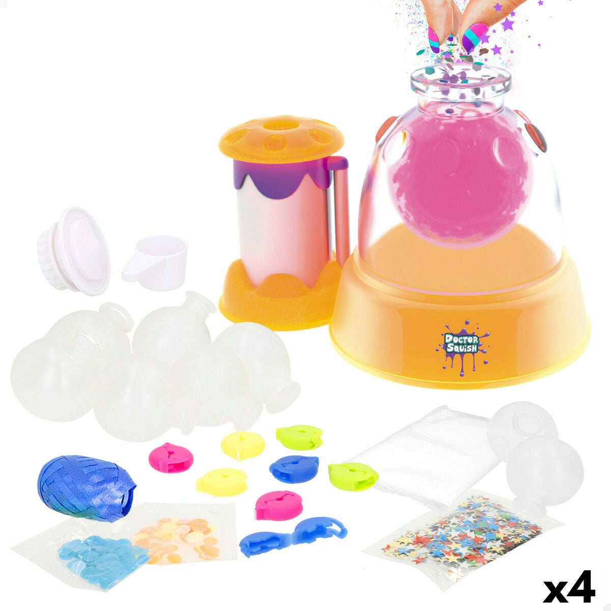 Set de Lucru Manual Doctor Squish (4 Unități) - Jucarii si jocuri, Activități creative