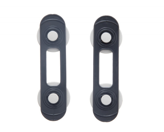 Set 2 mini sigurante universale pentru usi si dulapuri BabyJem, antracit