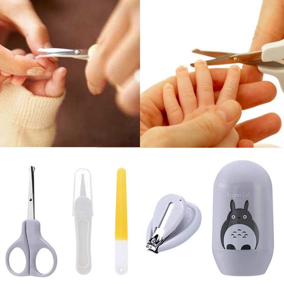 Set 4 piese pentru ingrijirea unghiilor bebelusului Drool